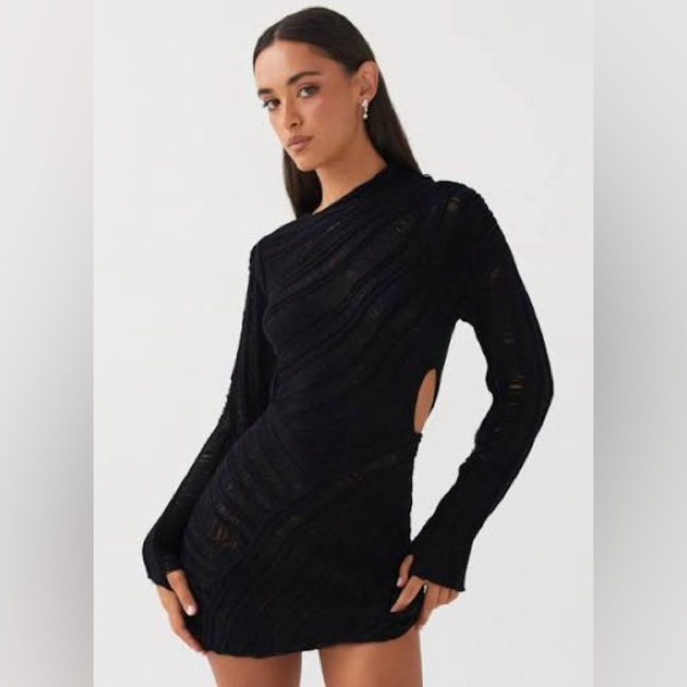 NWT - Black Angels Wing Dress from Peppermayo